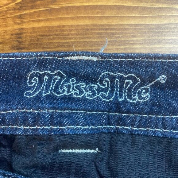 Miss Me Jeans Women’s Size 28 Flap Pocket Embellished Embroidered Bootcut - Picture 4 of 11
